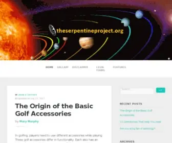 Theserpentineproject.org(The SERPentine Project Directory) Screenshot