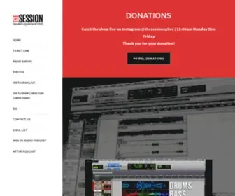 Thesessiononair.com(Thesessiononair) Screenshot