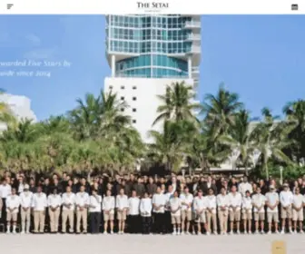 Thesetaihotel.com(South Beach Luxury Hotels) Screenshot