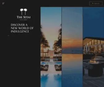 Thesetaihotels.com(Luxury Hotel) Screenshot