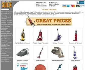 Thesevacuumssuck.com(Vacuum Cleaners) Screenshot