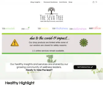 Thesevatree.com(The Seva Tree) Screenshot