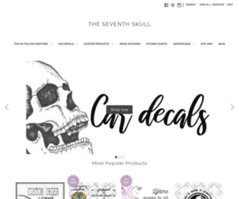 Theseventhskull.com(Just another WordPress site) Screenshot