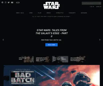 Theseventhtower.com(The Official Star Wars Website) Screenshot