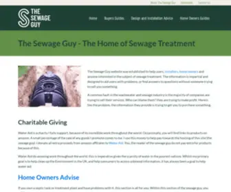 Thesewageguy.co.uk(The Sewage Guy) Screenshot