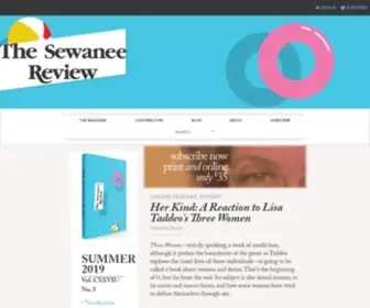Thesewaneereview.com(Current Issue) Screenshot
