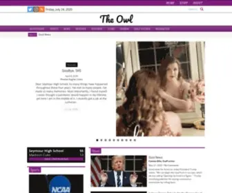 Theseymourowl.com(The Owl) Screenshot