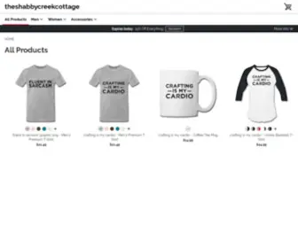 Theshabbycreekshop.com(Buntings) Screenshot