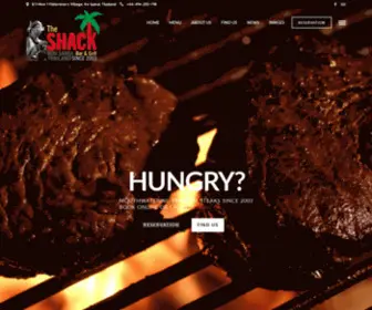 Theshackgrillsamui.com(Since 2003 on Koh Samui Thailand) Screenshot