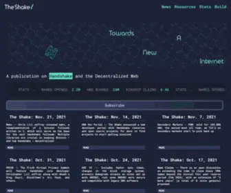 Theshake.xyz(Theshake) Screenshot
