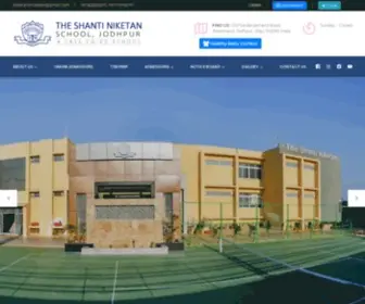 Theshantiniketan.com(The Shanti Niketan School) Screenshot