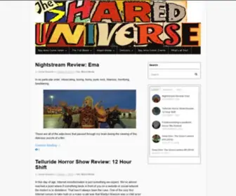 Theshareduniverse.com(The Shared Universe) Screenshot