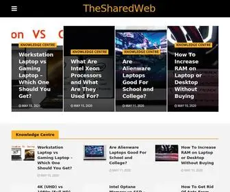 Thesharedweb.com(The Shared Web) Screenshot