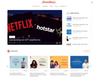 Thesharestory.in(Website under maintenance) Screenshot