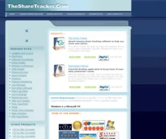 Thesharetracker.com(Thesharetracker) Screenshot
