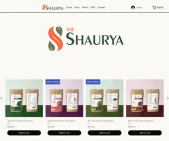 Theshaurya.org(Theshaurya) Screenshot