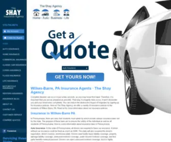 Theshayagency.com(The Shay Agency) Screenshot