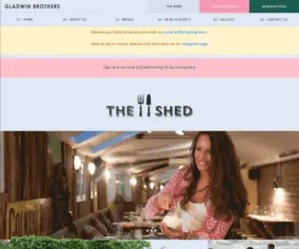 Theshed-Restaurant.com(Farm to Fork Restaurant in Notting Hill) Screenshot