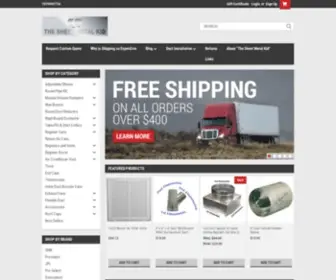 Thesheetmetalkid.com(Sheet Metal HVAC Duct Fittings Ductwork Supplies wye branches) Screenshot
