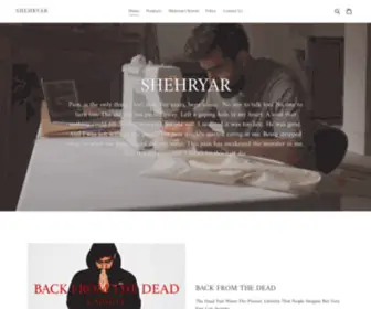 Theshehryar.com(Shehryar) Screenshot