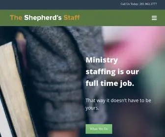Theshepherdsstaff.com(The Shepherd's Staff) Screenshot