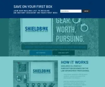 Theshieldbox.com(Shieldbox) Screenshot