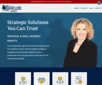 Theshieldsagency.com(The Shields Agency) Screenshot