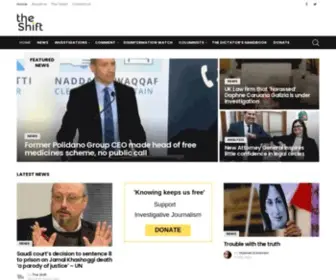Theshiftnews.com(The Shift News) Screenshot