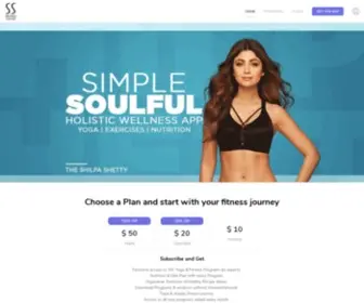 Theshilpashetty.com(Shilpa Shetty Fitness App) Screenshot