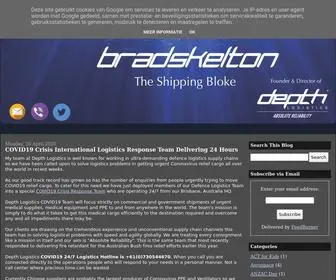 Theshippingbloke.com(The Shipping Bloke's Blog) Screenshot