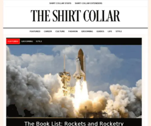 Theshirtcollar.com(The Shirt Collar) Screenshot