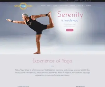 Theshivayogashala.com(The Shiva Yoga Shala) Screenshot