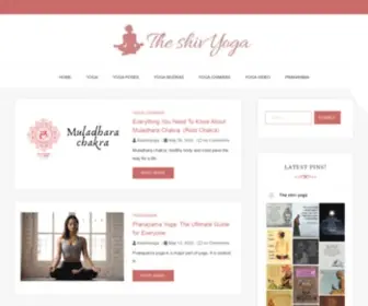 Theshivyoga.com(Yoga Information) Screenshot