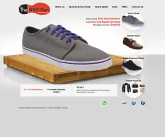 Theshoemen.com(Shoe Laundry) Screenshot