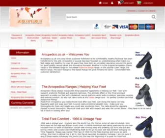 Theshopforshoes.com(Arcopedico) Screenshot