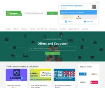 Theshopperz.com(Coupons & Promo Code) Screenshot