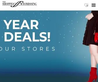 Theshoppesatwyomissing.com(The Shoppes at Wyomissing) Screenshot