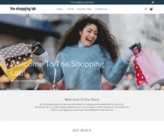 Theshoppinglab.com(The shopping lab) Screenshot