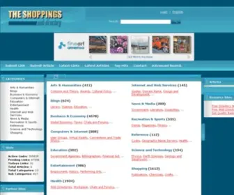 Theshoppings.com(Theshoppings) Screenshot