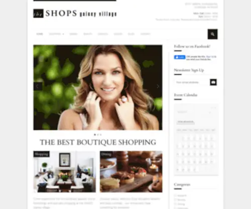 Theshopsgaineyvillage.com(The SHOPS Gainey Village) Screenshot