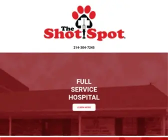 Theshotspot.org(Affordable Veterinarian NearThe Shot Spot) Screenshot