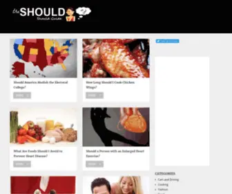 Theshould.com(The Should) Screenshot
