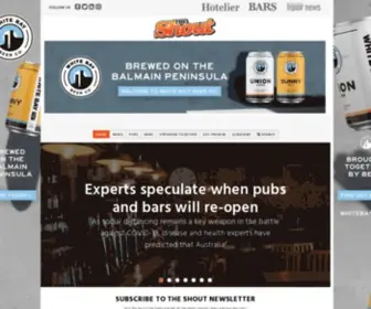 Theshout.com.au(The Shout) Screenshot