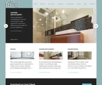 Theshowerpros.com(The Shower Pros) Screenshot