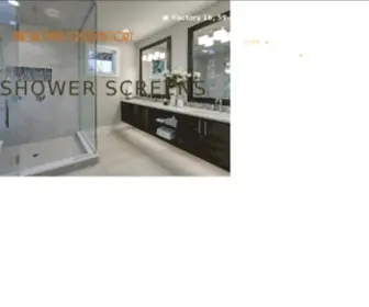 Theshowerscreenfactory.com.au(Shower Screens Melbourne) Screenshot