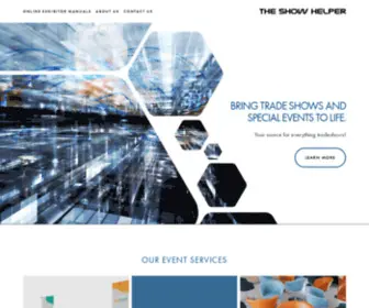 Theshowhelper.com(Bringing Trade Shows and Special Events to Life. The Show Helper) Screenshot