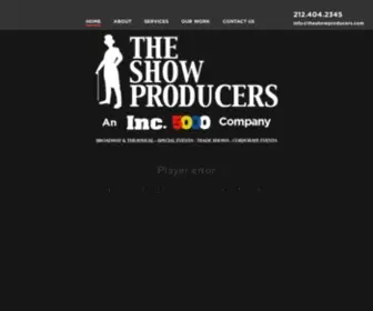 Theshowproducers.com(The Show Producers Home) Screenshot