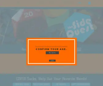 Thesidequestbar.com(The Side Quest) Screenshot