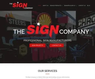 Thesigncompany.co.za(The Sign Company) Screenshot