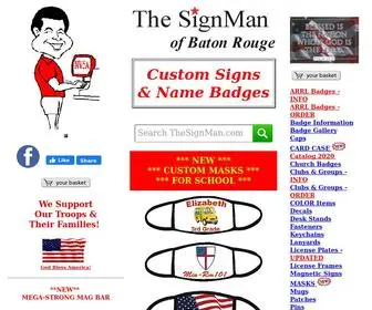 Thesignman.com(The SignMan of Baton Rouge) Screenshot